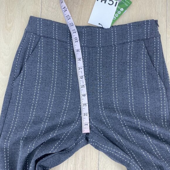 Ichi Ihruti Wide Leg Dark Gray Pants Trousers Sm - Picture 11 of 13